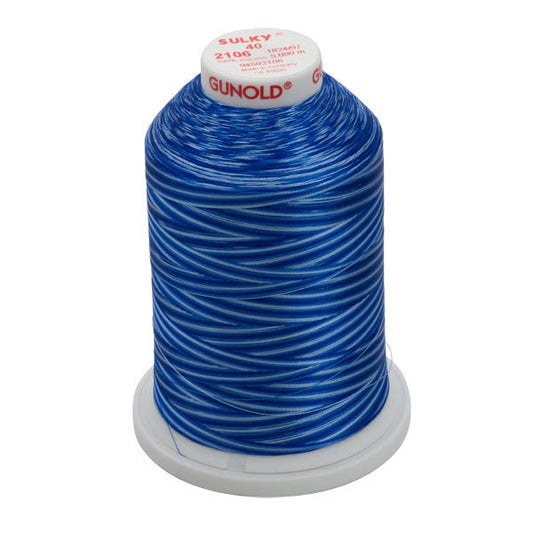 Sulky 40 Ombré 2106 Viscose 5000 m - brodyrvaruhuset.se