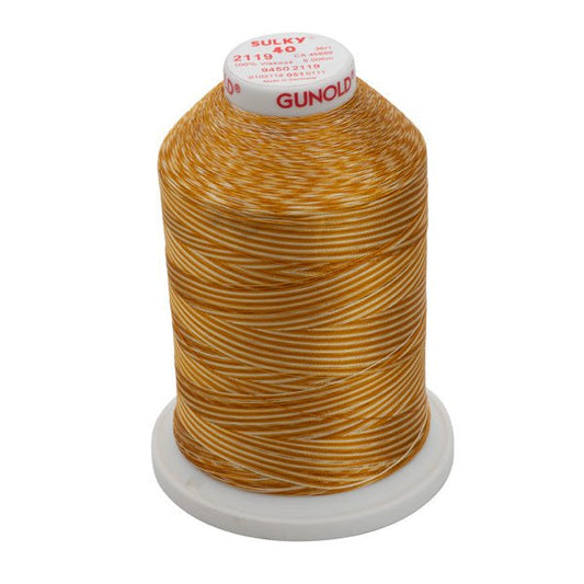 Sulky 40 Ombré 2119 Viscose 5000 m - brodyrvaruhuset.se