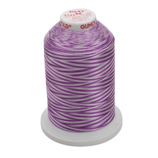 Sulky 40 Ombré 2121 Viscose 5000 m - brodyrvaruhuset.se