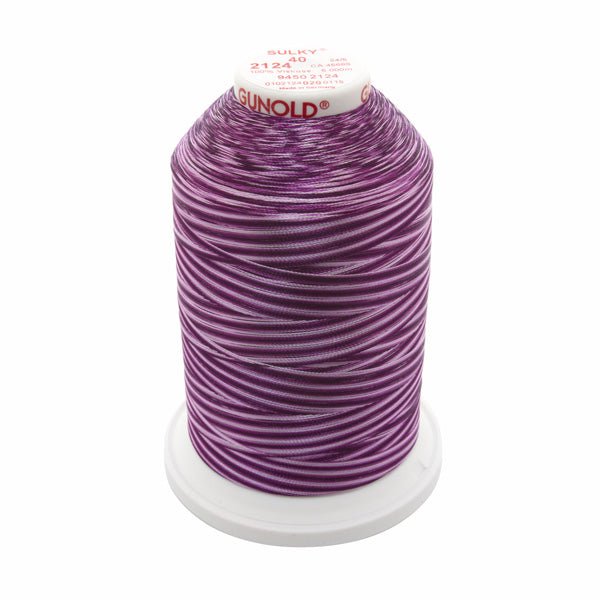 Sulky 40 Ombré 2124 Viscose 5000 m - brodyrvaruhuset.se