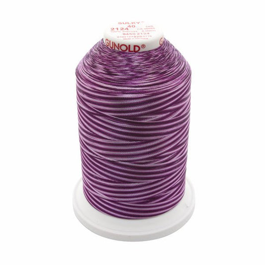 Sulky 40 Ombré 2124 Viscose 5000 m - brodyrvaruhuset.se