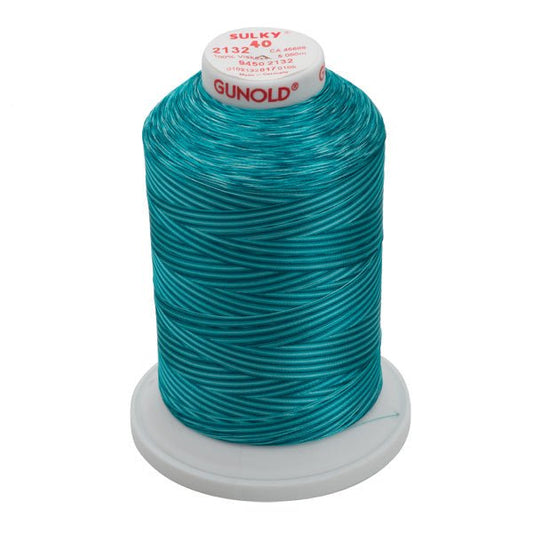 Sulky 40 Ombré 2132 Viscose 5000 m - brodyrvaruhuset.se