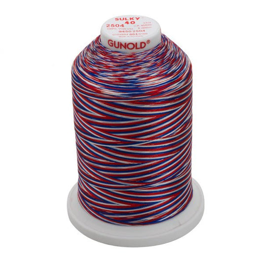 Sulky 40 Ombré 2504 Viscose 5000 m - brodyrvaruhuset.se